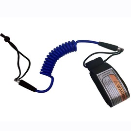 57lilina Paddle Board Leash for Bodyboard Longboard Surfboard Surfing Kayak Surf Sup Paddleboard Safety Leg Ankle Wrist Leash Strap Blue