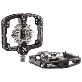 Chromag Pilot BA Pedals - Dual Sided Clipless 9/16" Black Wide