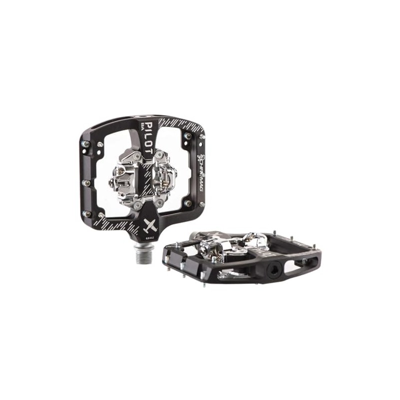 Chromag Pilot BA Pedals - Dual Sided Clipless 9/16" Black