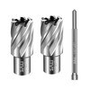 SALI 2 pcs Annular Cutter Diameter 1 Inch with Weldon
