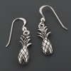 Touch Jewellery 925 Sterling Silver Pineapple Drop Earrings with Oxidized