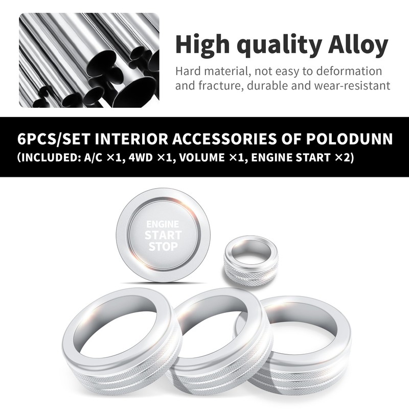 Polodunn Accessories for Toyota Tacoma 2024 2025 & 4Runner 2025