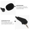 VICASKY 3pcs Wired Headset Microphone Noise Cancellation for Lectures Live