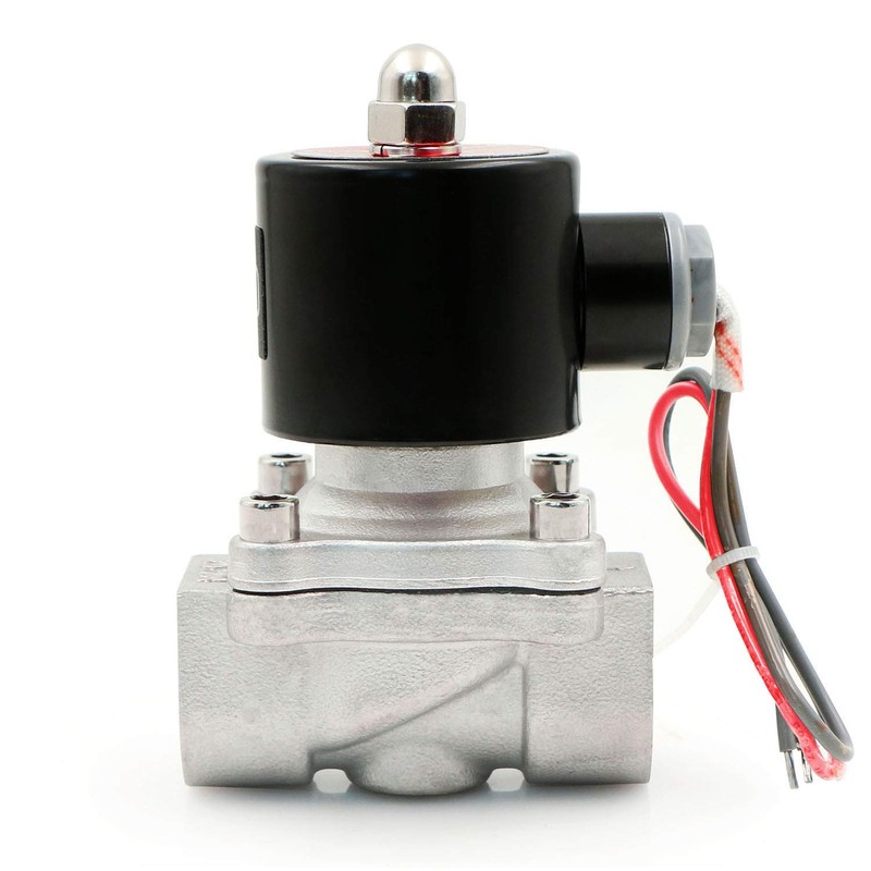 U.S. Solid 3/4inches Stainless Steel Electric Solenoid Valve 24V AC