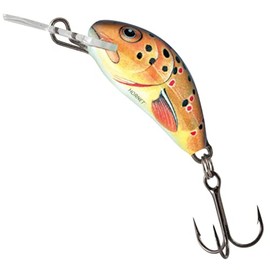 Salmo Hornet Wobbler Mini Wobbler, Salmo Colours: Trout, Length / Weight / Running Behavior / Diving Depth: 3.5 cm / 2.6 g / Sinking / 1.5 m - 2.0 m