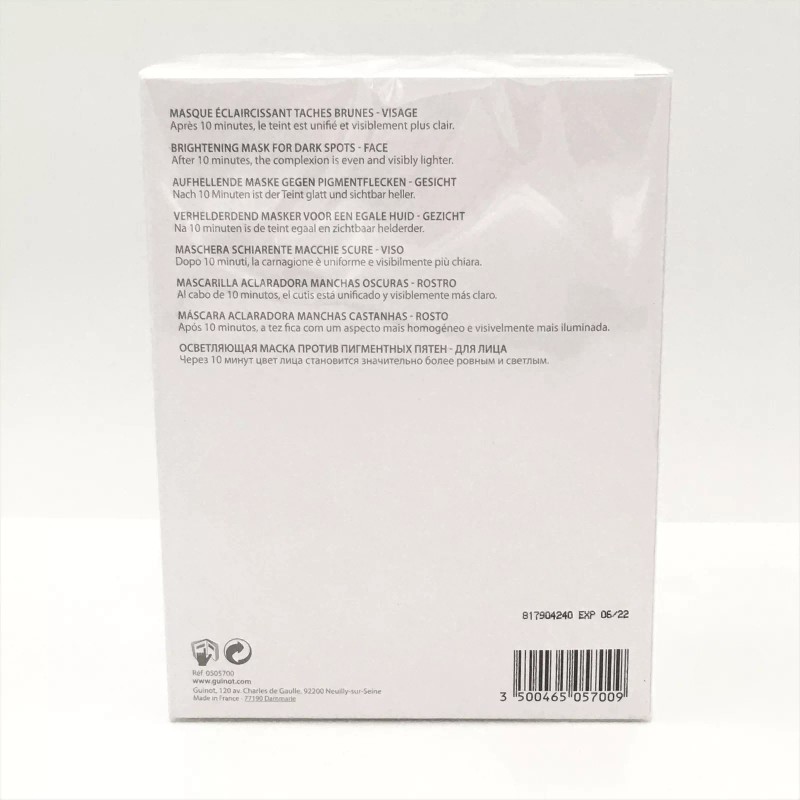 Guinot Newhite Brightening Mask 30ml (7 Sheets)