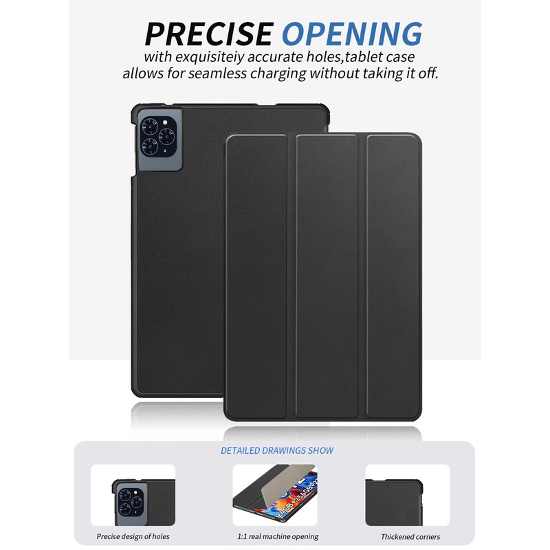 Case for TABWEE T90 11 Inch, yystao Slim Stand Tri-Fold