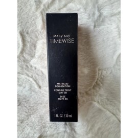 Mary Kay TimeWise MATTE 3D Liquid Foundation Shade Ivory N 140