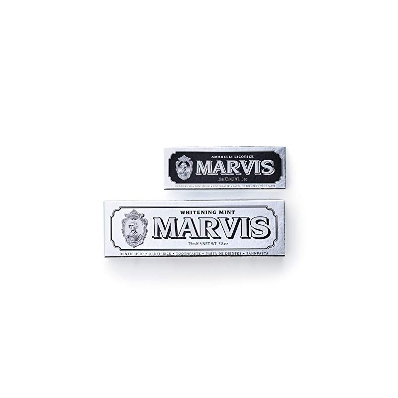 Marvis Toothpaste, White Mint 2.5 fl oz (75 ml) &