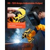 VEVOR Portable Handheld Welding Machine, 20-120A Portable ARC Welder with