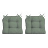Arden Selections earthFIBER Outdoor Rocking Chair Cushion, 2 Pack, 20