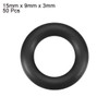 sourcingmap Nitrile Rubber O-Rings 15mm OD 9mm ID 3mm Width,