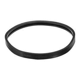 uxcell 1 Pack 2/B50 Classic Wrapped 2 Banded V-Belt, 53" Outside Circumference Wrapped 2 Banded Industrial Rubber V-Belt B Profile V-Belt for Industrial Machinery Equipment, Black