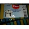 Clean Kitchen Sponge Pot Sponge Cleaning Sponge Pack of 10