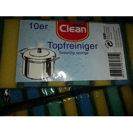 Clean Kitchen Sponge Pot Sponge Cleaning Sponge Pack of 10