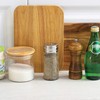 Fox Run 5167 Glass Spice Jar with Stainless Steel Shaker