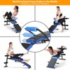 RIVALLYCOOL 6 in 1 Sit up Bench, Adjustable & Foldable