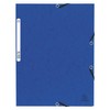 Exacompta 55302E Portfolio Folder with Elastic Band and 3 Flaps
