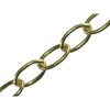 Faithfull 1.8mm 10m Polished Brass Oval Chain