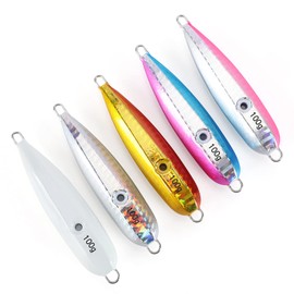SEASKY Inchk & Octopus Bait, 5 Color Set, Boat Fishing, Tailaba, Sea Bream Mule, Red Snapper Yellowtail, Amberjack, Root Fish Lure (5 Color Set, 3.5 oz (100 g) (Inch))