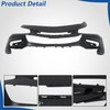 WFLNHB Primered Front Bumper Cover Replacement for Malibu 2016 2017