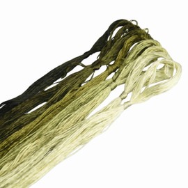 MINGGUXIUYI Mulberry Silk Embroidery Thread - Silk Threads for Cross Stitch, Chinese Silk for Weaving, DIY Jewelry & Craft Kits (108)