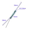 GUUZI DIY Electronic Reed Switch 3 Pin 4W Magnetic Switch