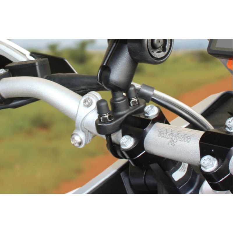 ラムマウント(RAM MOUNTS) ベース部 U字クランプ φ12~Φ31に適合 ブラック RAM-B-231ZU