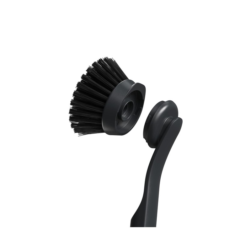 Joseph Joseph SinkTech Dish Brush with Replacement Head and Stainless-Steel