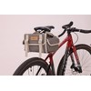OSTRICH SP-731 Canvas Saddlebag, Middle Gray, Size: H6.3 x W8.7