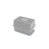 Deflecto Value Size 6 x 4 Index Card Box -