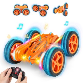 VANLINNY Remote Control Car RC Stunt Car: Remote Controlled Car with Hand Control 2.4GHz 4WD, 360° Rotation Crawler Offroad Drift, Gift for Boys Girls from 6 7 8 9 10 12 Years, Children