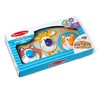 Melissa & Doug First Play Wooden Jumbo Knob Safari Animal