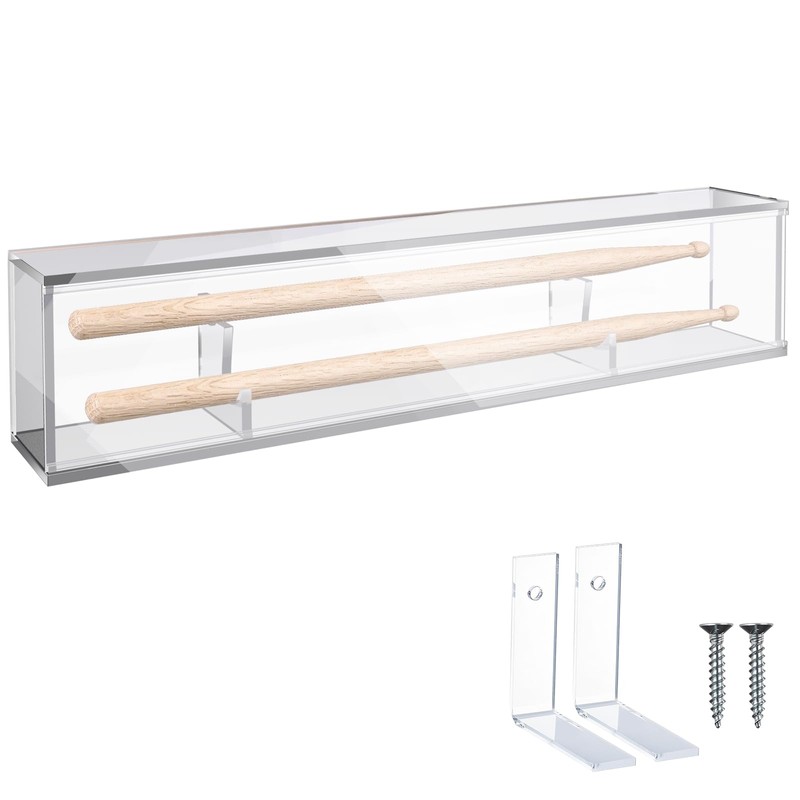 Silipull Drumstick Display Case 18 x 2 x 3.5'' Double