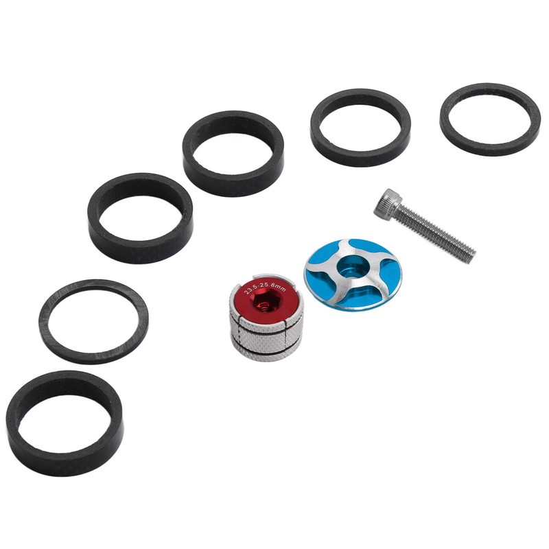 CANSUCC Bicycle Headset Spacer Set with Stem Top Cap and