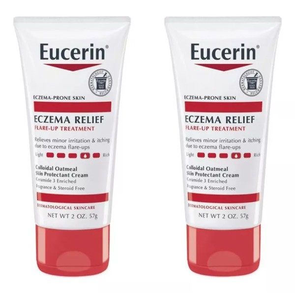 Eucerin Crema Eczema Relief Pack 2pz De 57 Ml