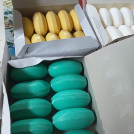 Altrang LG Altrang Soap 130g 10 packs Commercial Motel Sauna Jjimjilbang Gym Face Wash Soap / 엘지 알뜨랑비누 130g 10개입 업소용 모텔 사우나 찜질방 헬스장 세수비누