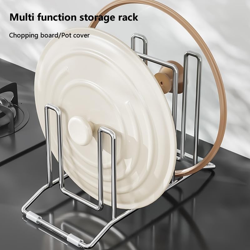 Cutting Board Holder Stainless Steel Wire Chopping Board Stand Cutting