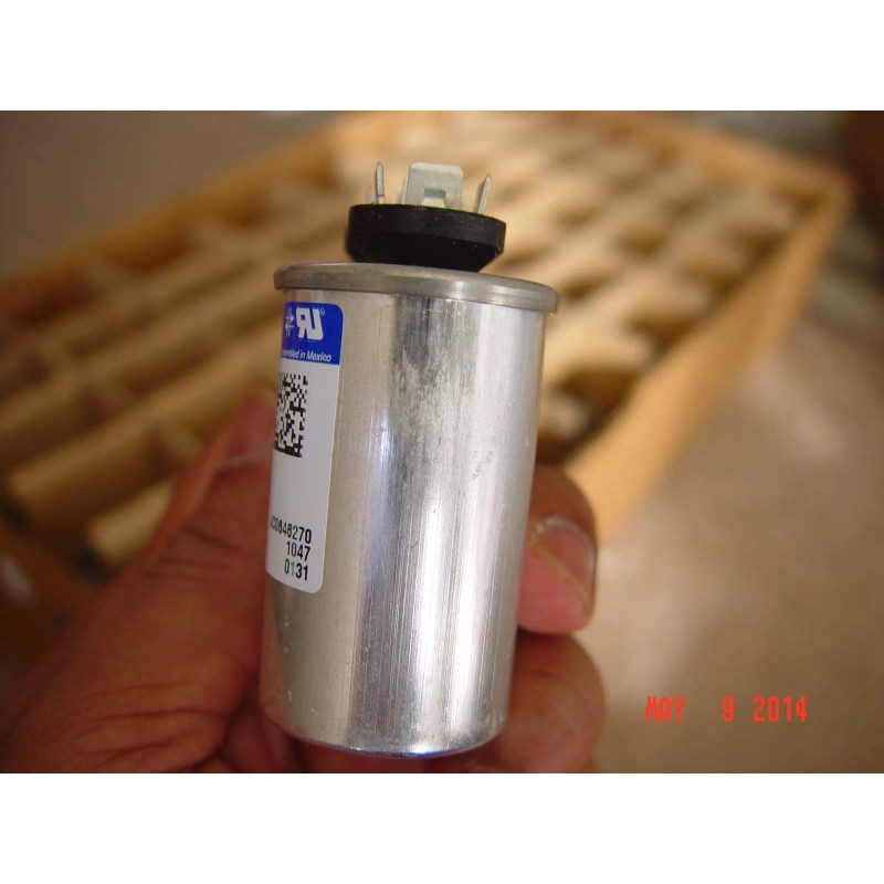 GE Capacitor Oval 7.5uf 370v volt VAC Blower Fan Motor