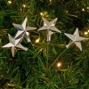 Lee Display Silver Star Picks Holiday Star Ornaments Christmas Tree