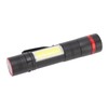 LED Flashlight Multifunction Highlight Telescopic Zoom Rechargeable Waterproof Mini Flashlight