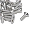 30pcs M10 Allen Socket Screws 10mm A2 Stainless Steel Countersunk
