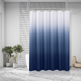 jssablo Shower Curtain Liner, 100% Waterproof Peva Shower Curtains with 3 Duty Heavy Bottom Magnets and 12 Rust Proof Grommets, 72x72 Weighted Shower Liner for Shower Stall, Bathtubs