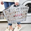 Foldable Laundry Hamper – Large Clothes Basket, Portable Laundry Storage