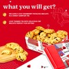 David's Cookies Cranberry Pistachio Biscuits Sweet Sampler in Love Tin