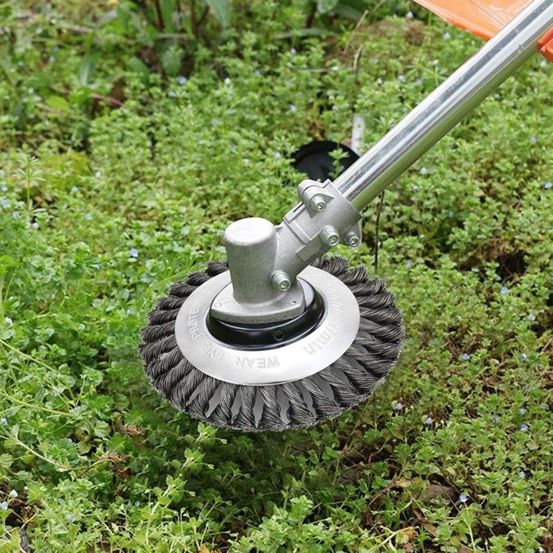 150mm / 6 Inch Steel Wire Trimmer Head Round Steel