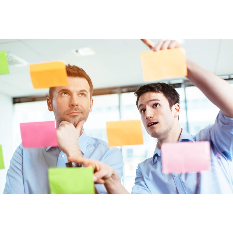 12 Pads Large Sticky Notes Bright Colour Note Pads |