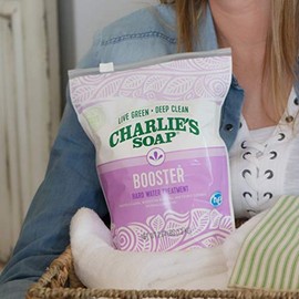 Charlie's Soap Booster & Hard Water Treatment (2.64 Lbs, 2 Pack) Natural Powdered Water Softener and Laundry Booster – Safe and Effective