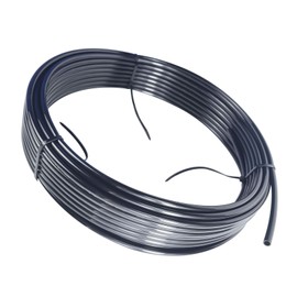 3/8" Black Nylon Air Line Tubing - 32.8 FT Air Hose, DOT Approved for Air Brake Tubing Suspension Or Fluid Transfer