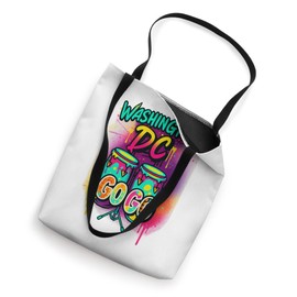 Washington DC Go-Go Graffiti Drums men and women Tote Bag
